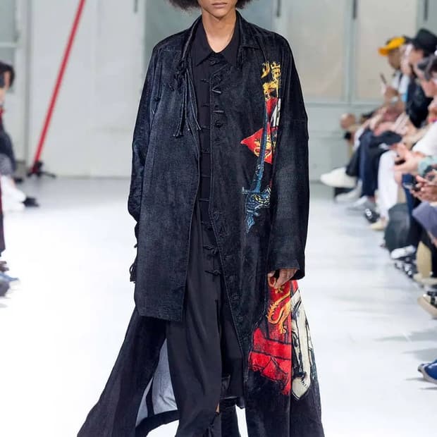 YOHUJI YAMAMOTO POUR HOMME 20SS 치파오 코트