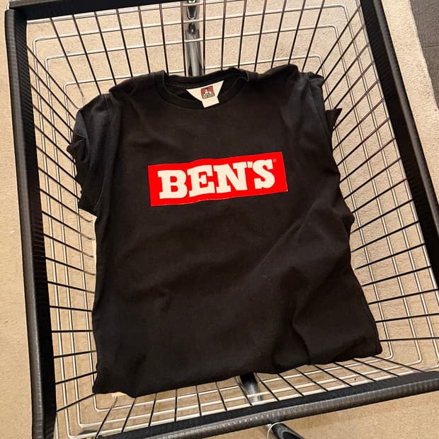 00’s Ben Davis box logo cotton T-shirt