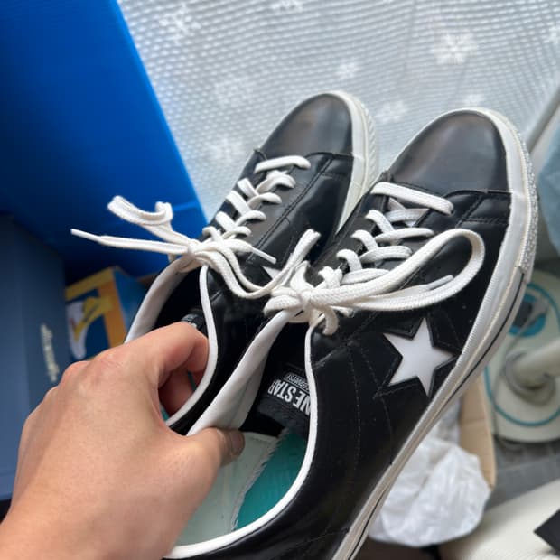 컨버스 원스타 레더