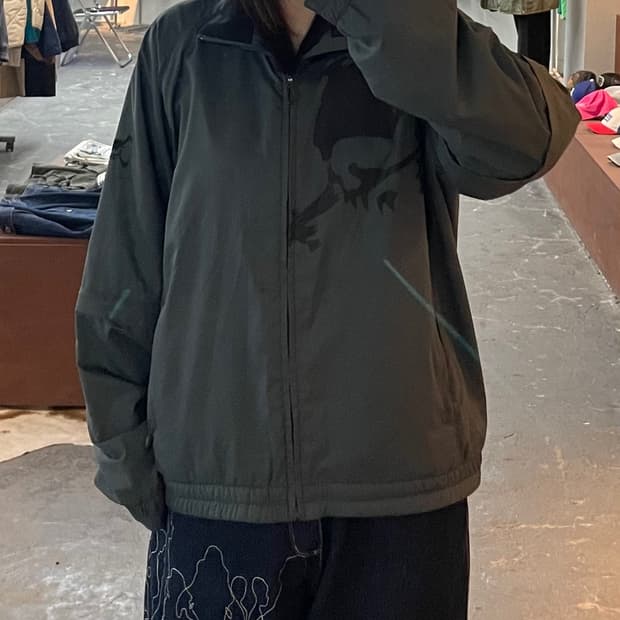 오클리 스컬 그레이 자켓 H2101