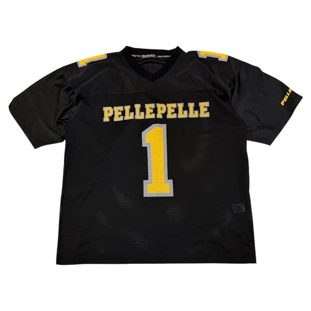 90s 펠레펠레 빈티지 미식축구 유니폼 힙합 랩티 블랙