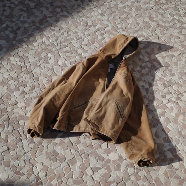 Carhartt sandstone duck sierra jacket