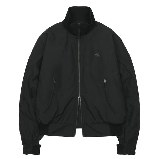 구해요)) 산산기어 봄버자켓 블랙