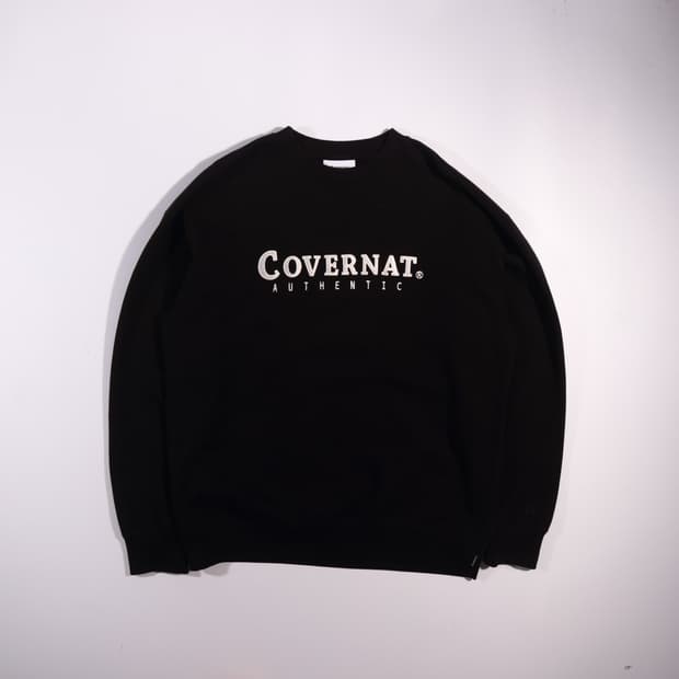 커버낫 로고 맨투맨 B731