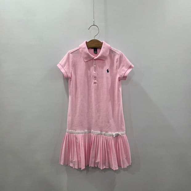 폴로랄프로렌 여아 피케 카라 원피스 S/7 