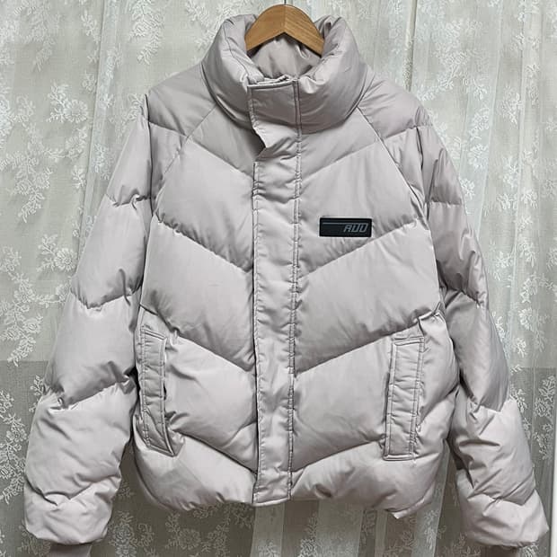 2) 에드 ADD 덕다운 패딩 라이트 그레이