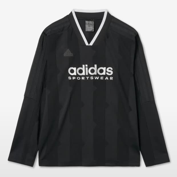 [거의새상품] 아디다스 티로 컷 3S 자카드 긴팔 티 (블랙/xs)