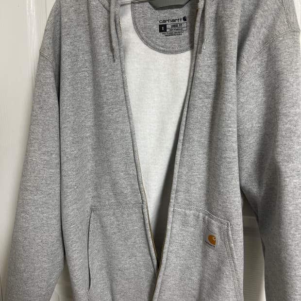 칼하트 후집업 그레이 s