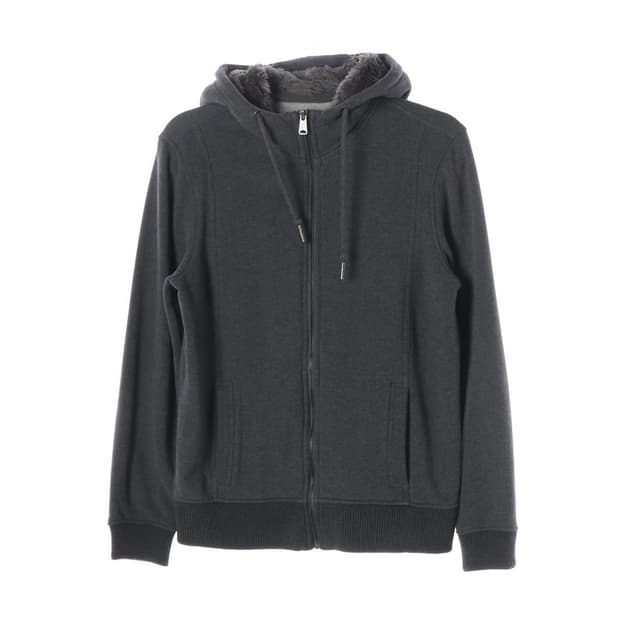 캘빈클라인 진 테크니컬 후드 집업 챠콜 M