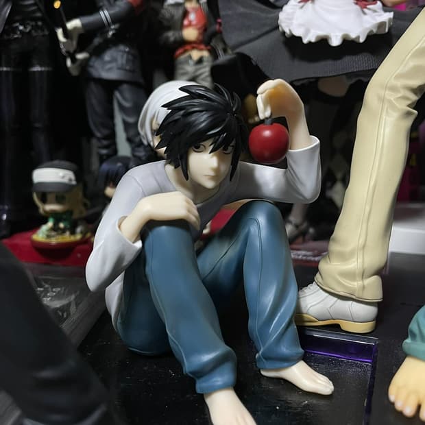 DEATH NOTE L 데스노트 엘 누들스토퍼 피규어