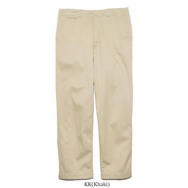 나나미카 와이드 치노 카키 32