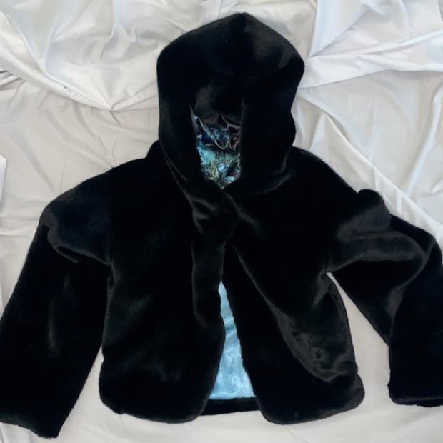 디와이도샵 플루토 퍼 후드자켓