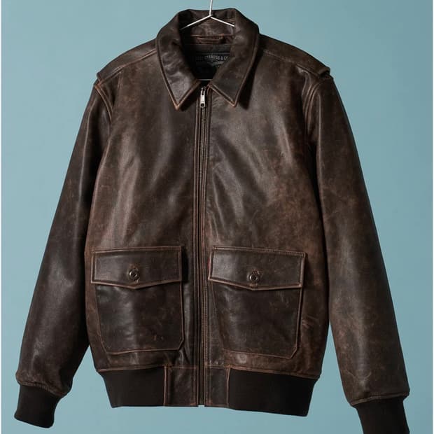 리바이스 a2 레더 가죽 자켓 L 새상품
