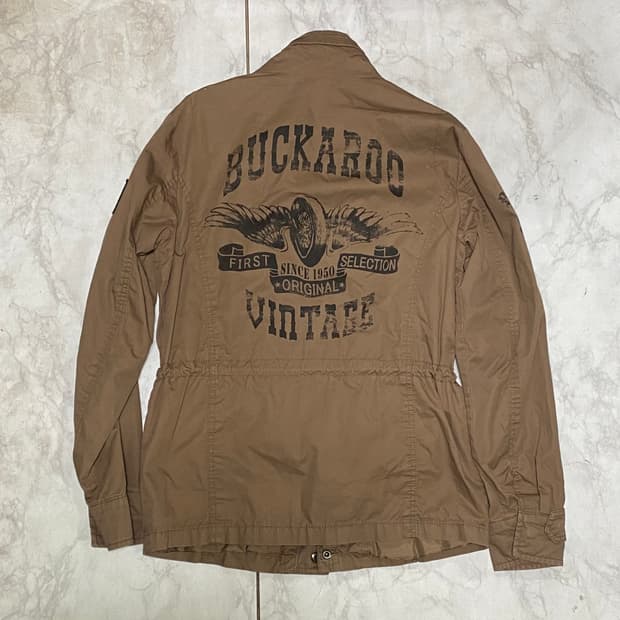 버커루 오리지널 빈티지 야상 자켓 100사이즈