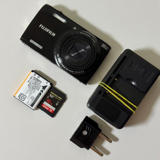 후지필름 파인픽스 JX700 빈티지 디카 디지털카메라 블랙