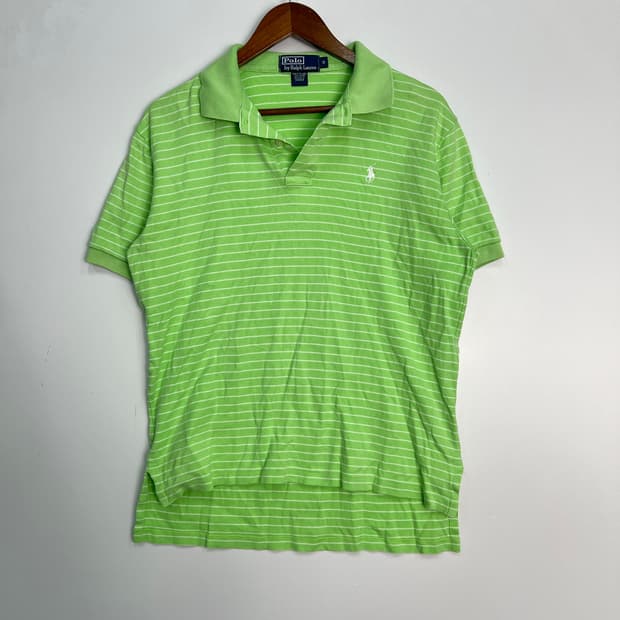 폴로 줄무늬 카라티