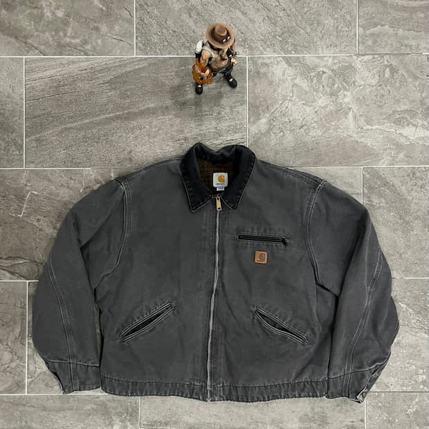 (XL)칼하트 디트로이트 자켓 J97 GVL 그래블