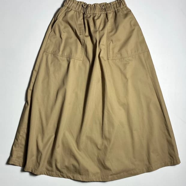디키즈 Dickies 로고 패치 밴딩 롱 스커트 R2611