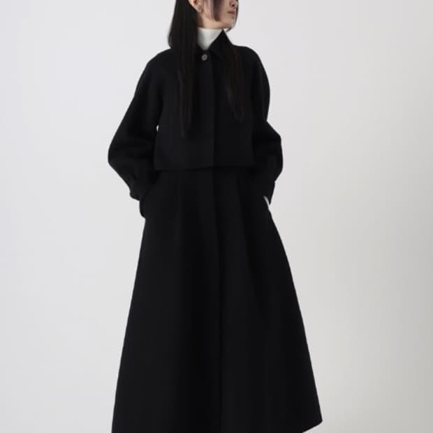 트리밍버드 3Way Handmade Coat (블루블랙)