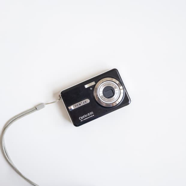 Pentax OPTIO E85 / 빈티지 디지털 카메라