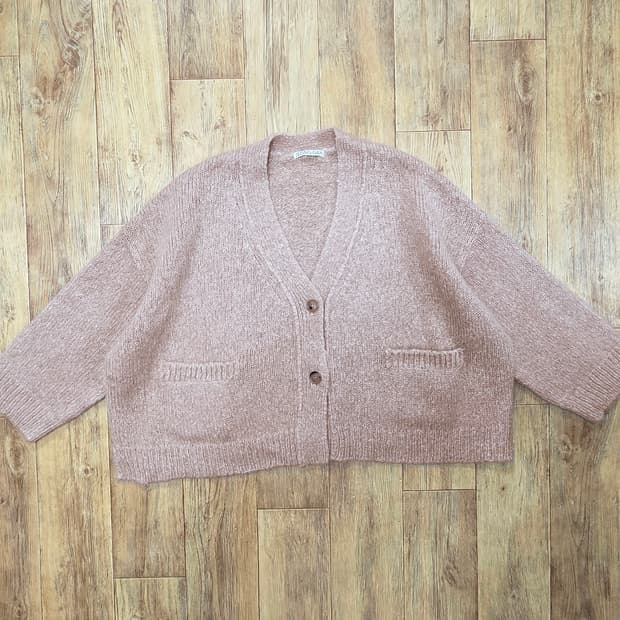 정감스튜디오(JEONG GAM) 키드모헤어 울 니트가디건 프리사이즈 새상