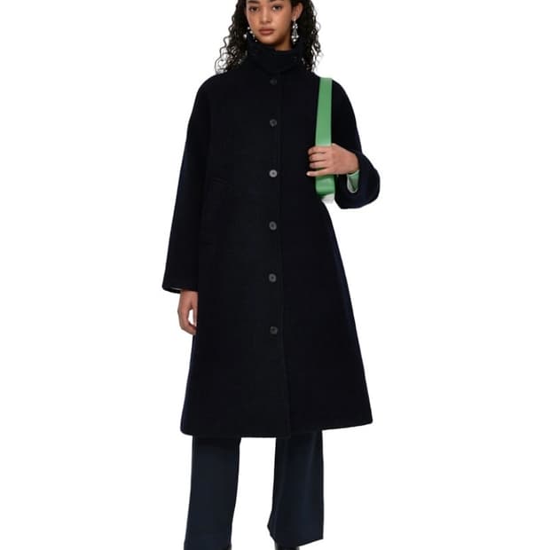 버뮬라 레글란 발마칸 코트 네이비