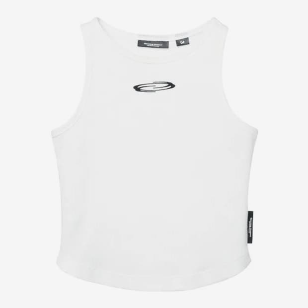 오프닝프로젝트 W Symbol Tank Top White