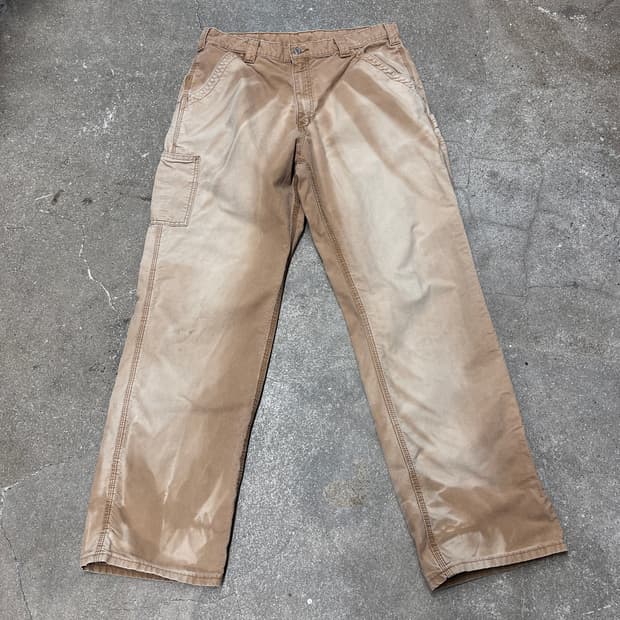 칼하트 S/S 워크 팬츠 BRN