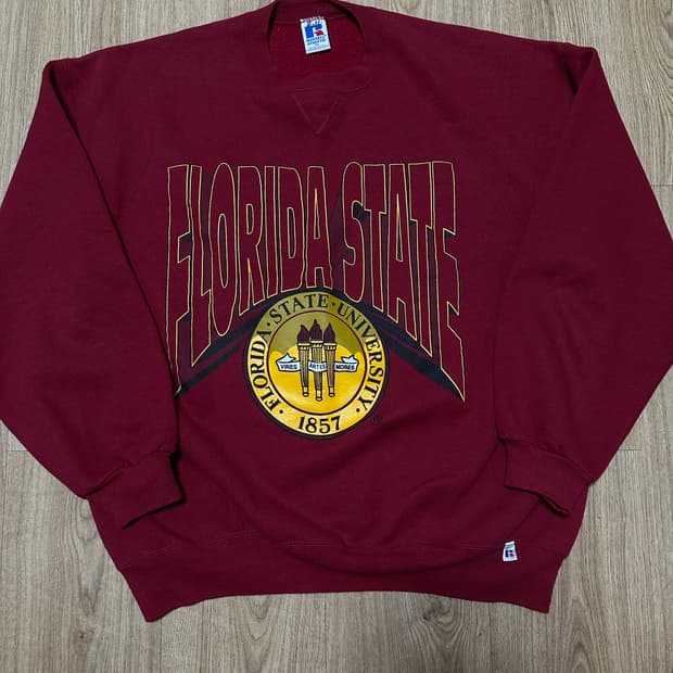 빈티지 러셀 맨투맨