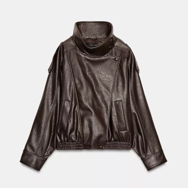 자라 레더점퍼