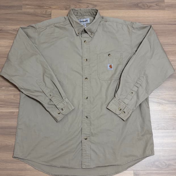 칼하트 셔츠 2XL 베이지