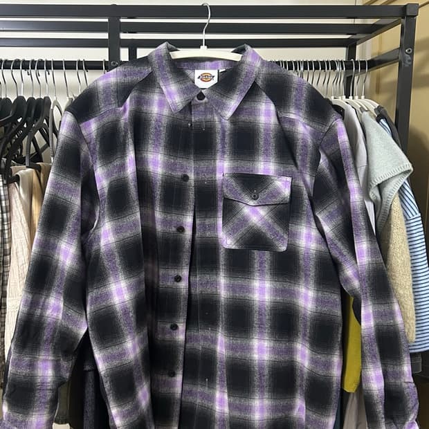 Dickies 디키즈- 체크남방M /남여공용