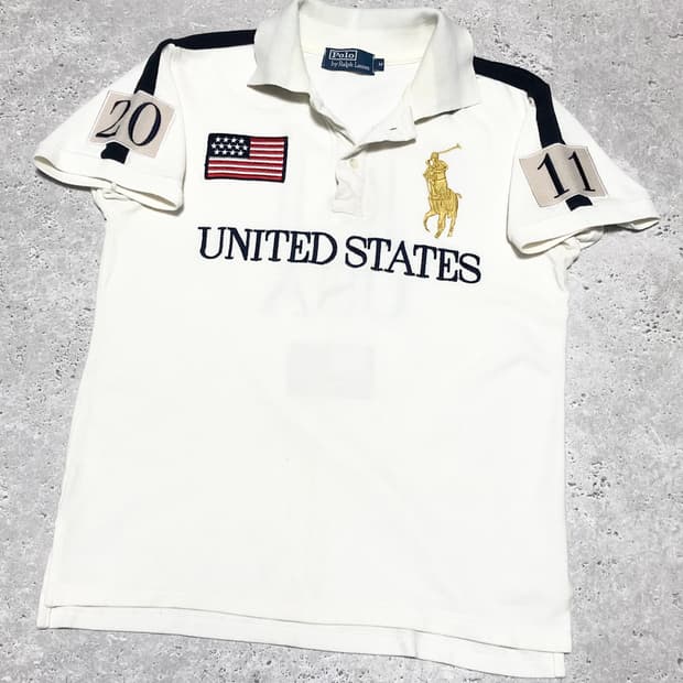 폴로 빅포니 카라티 USA 반팔 티셔츠