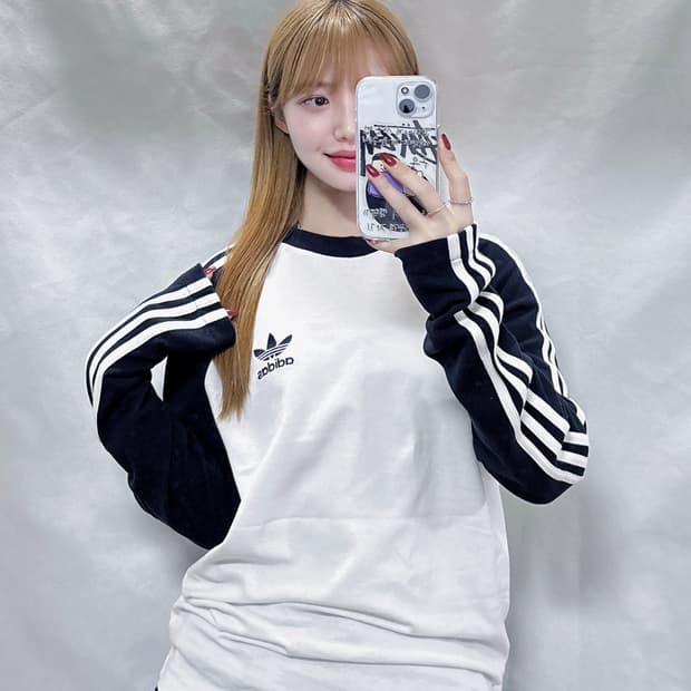 아디다스 흰검 유로파 슬리브 