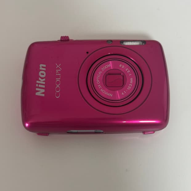 nikon coolpix 니콘 쿨픽스 s01 핑크