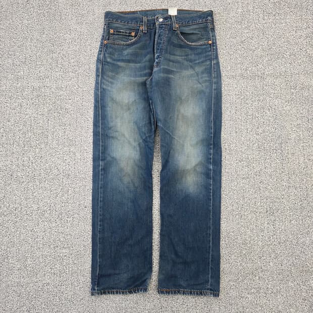 [W32 L30] 리바이스 워싱 데님팬츠 0121J