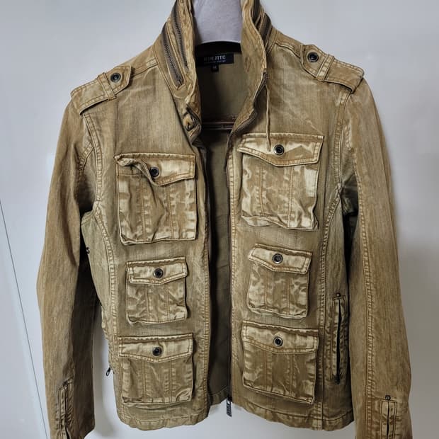인더아틱 빈티지워싱 라이더자켓 M 95정사이즈 상태극상