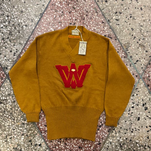 Pittsburgh Sport Shop 레터맨 스웨터 (42)