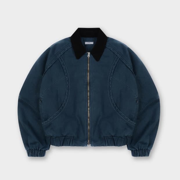 사이드서비스 콘치 블루종 자켓 2사이즈