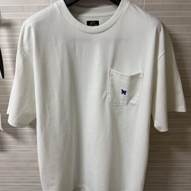 니들스 포켓 반팔 티셔츠 SX450 ( M / L 사이즈)