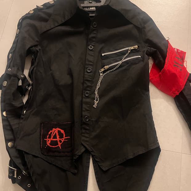 Punkrave 펑크레이브 펑크 셔츠 매드펑크 고스펑크 