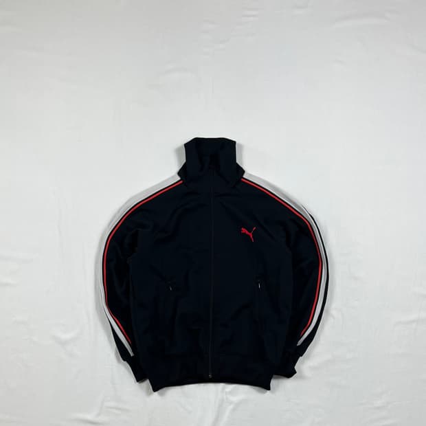 90‘s 푸마 퓨마 puma 로고 집업 져지 트랙자켓