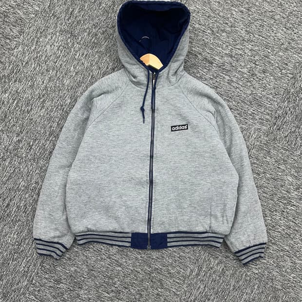 (XL)90'S 아디다스 양면 점퍼-M1185