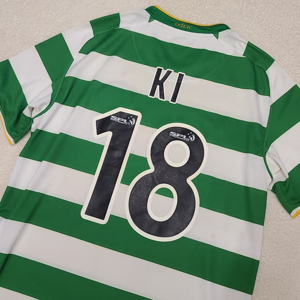 셀틱 08-09 기성용 유니폼