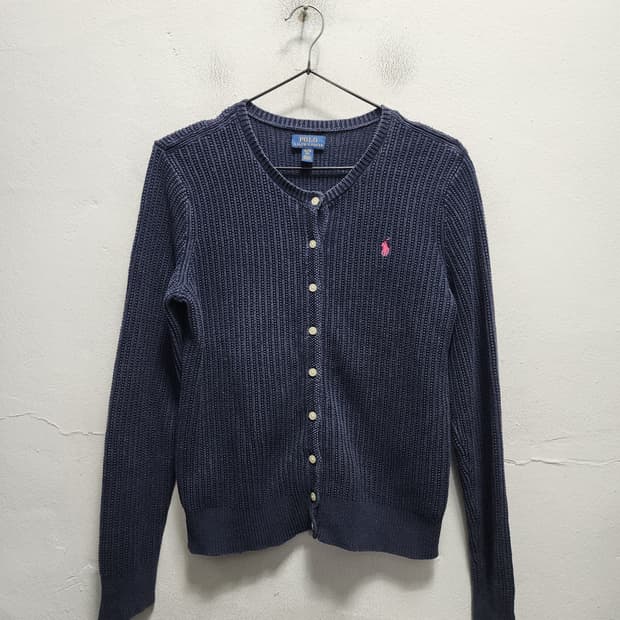 폴로 랄프로렌 네이비 가디건