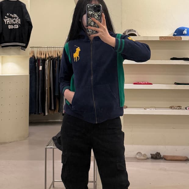 폴로랄프로렌 빅포니 후드집업 U1656