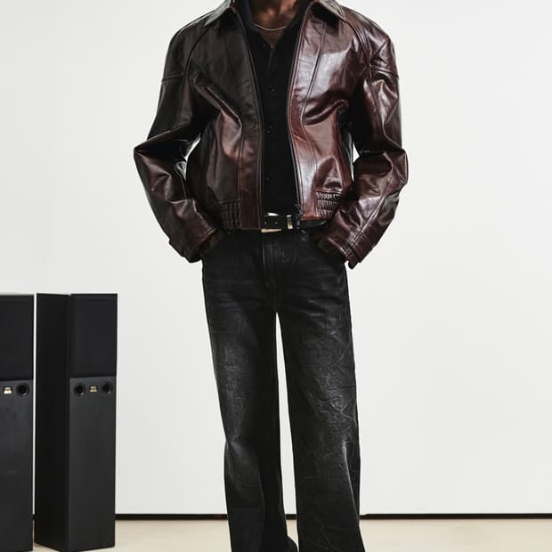 엘무드 카우하이드 레더자켓 46