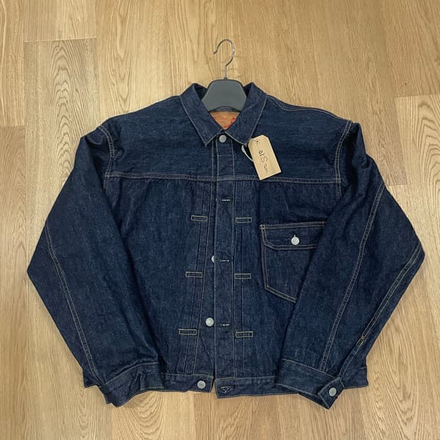 오어슬로우 6011 원워시 1세대 트러커 지잔 (3사이즈)