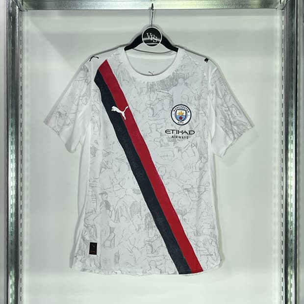 푸마x키드슈퍼 맨체스터 시티 FC 어웨이 어센틱 베르나르두 실바(새제품)