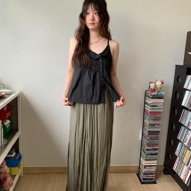 Niko and, dot maxi skirt